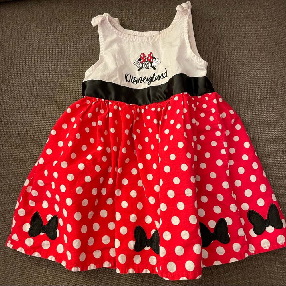 Authentic Disneyland Minnie Mouse Dress size 18months